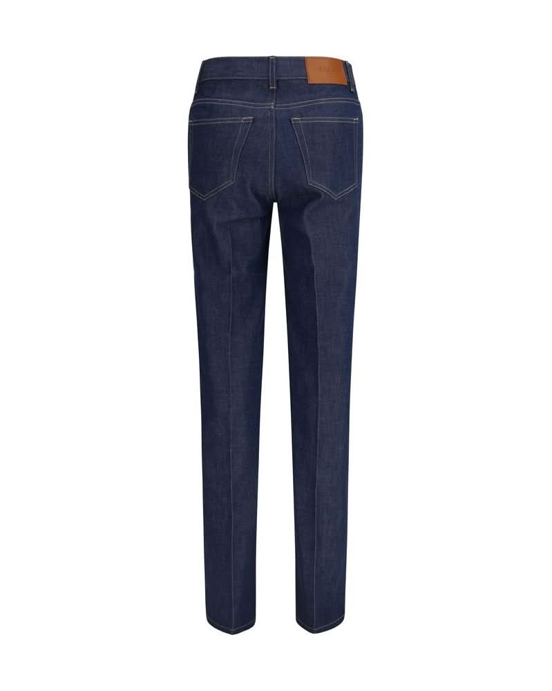 Chloé Blue Cotton Slim Fit Jeans Glam Steals