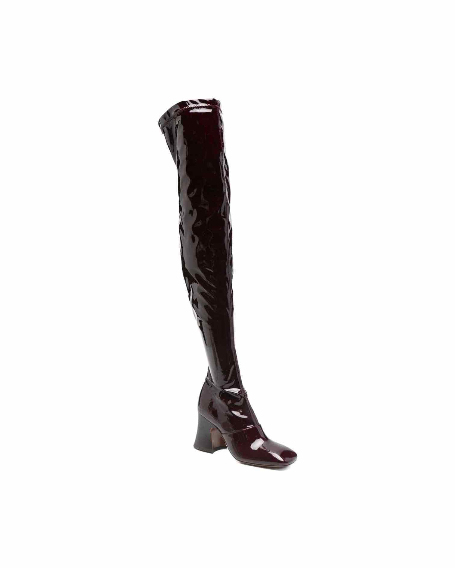 Chloé Boots Bordeaux Glam Steals