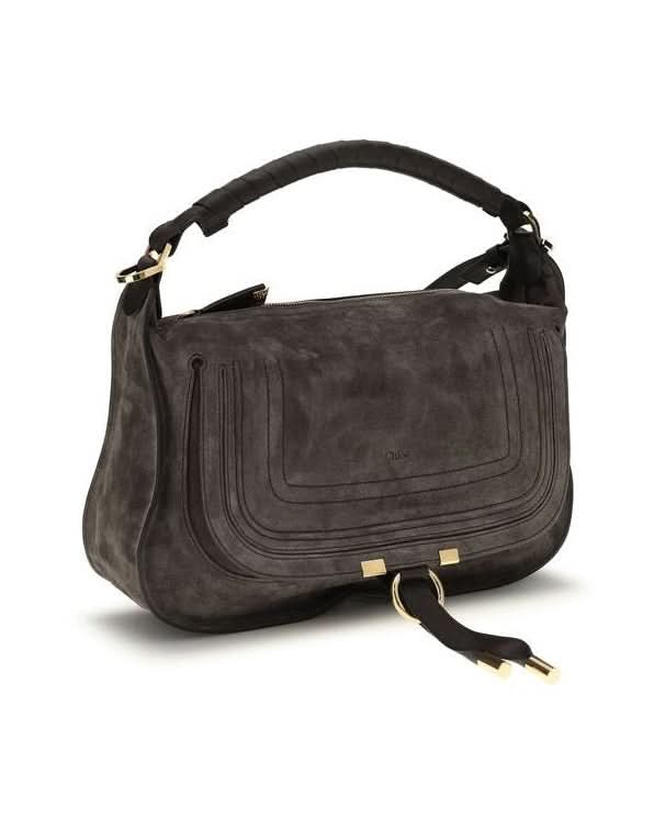 Chloé Brown Calf Leather Bos Taurus Shoulder Bag