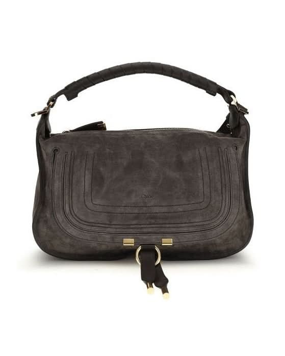 Chloé Brown Calf Leather Bos Taurus Shoulder Bag