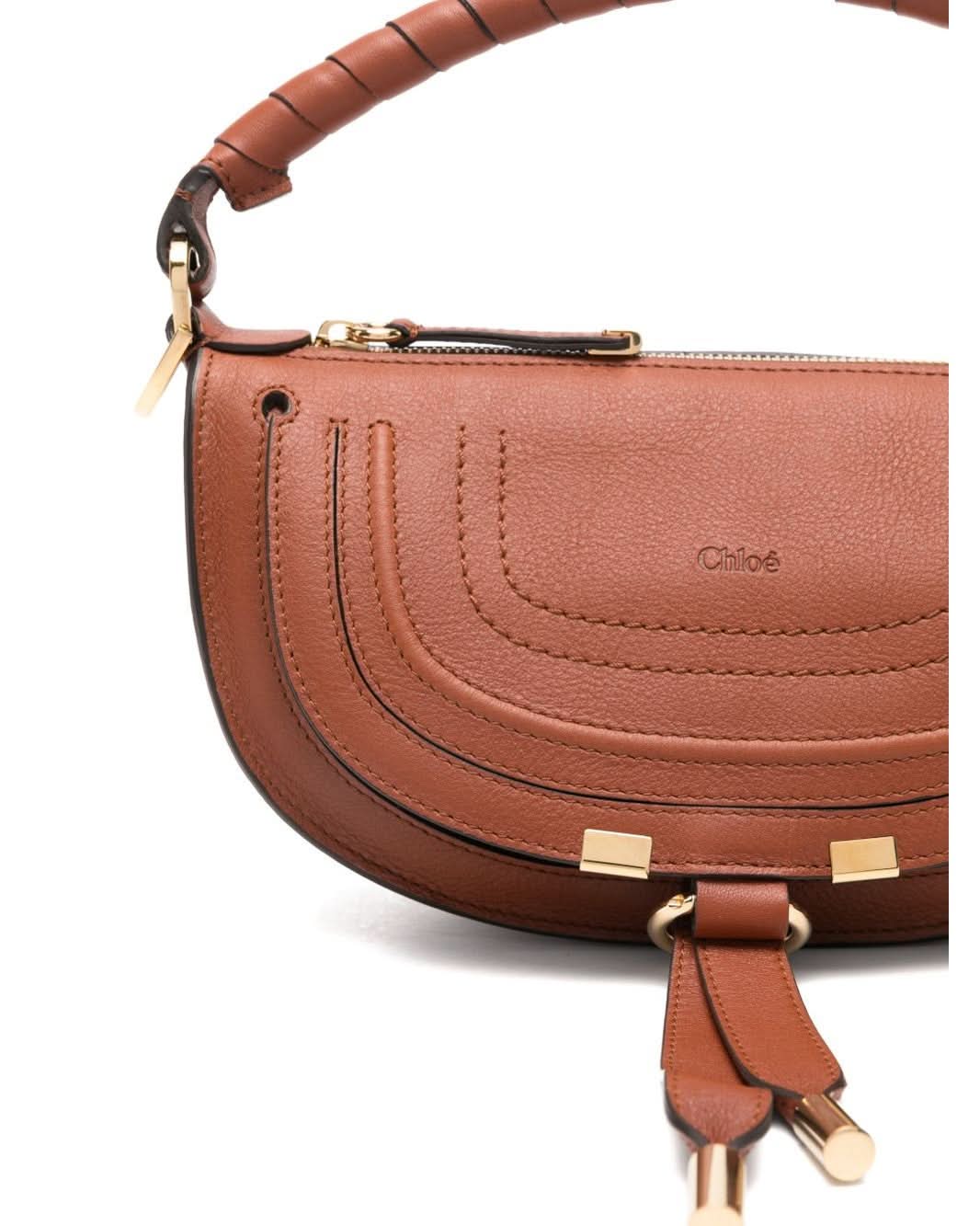 Chloé Brown Leather Bag Shoulder