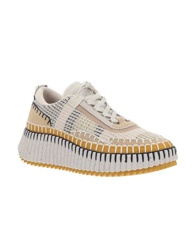Chloé Brown Rubber Sneakers Glam Steals
