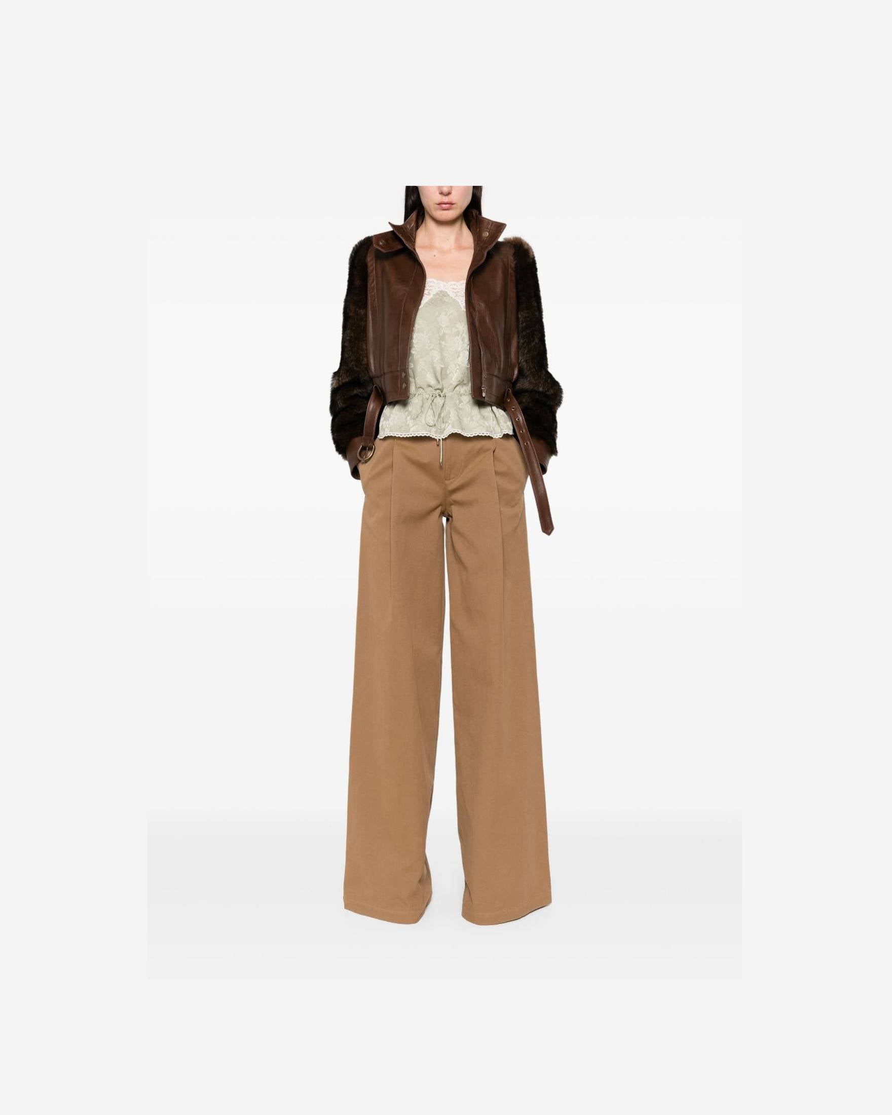 Chloé Brown Trouser Glam Steals