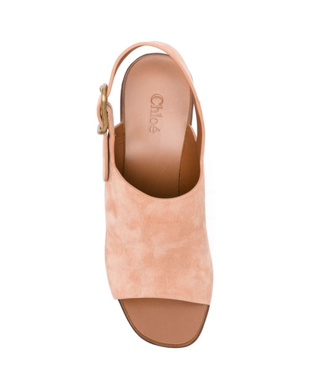 Chloé Maxime Wedge Sandals Glam Steals
