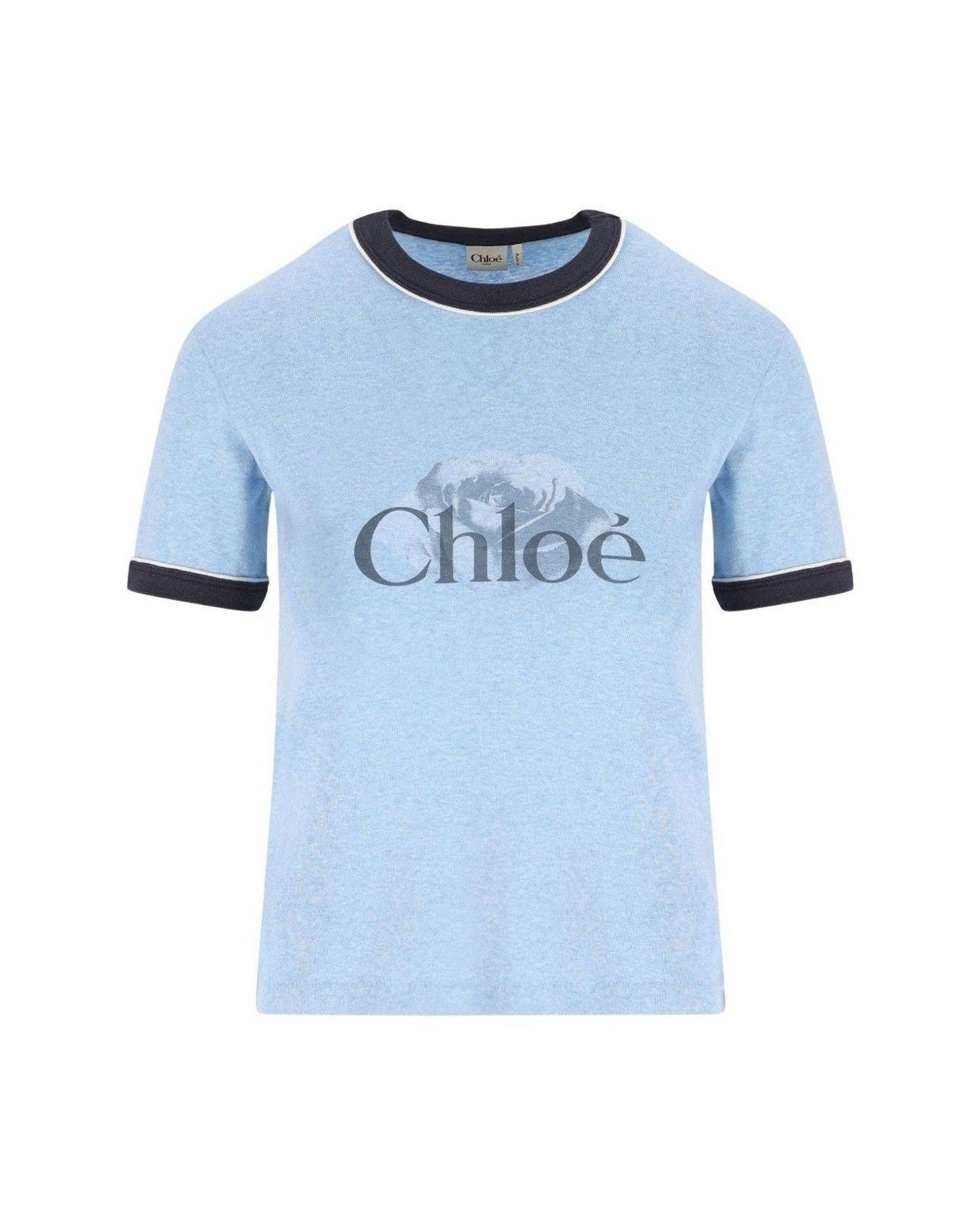 Chloé Chloè T-shirts and Polos Blue Glam Steals