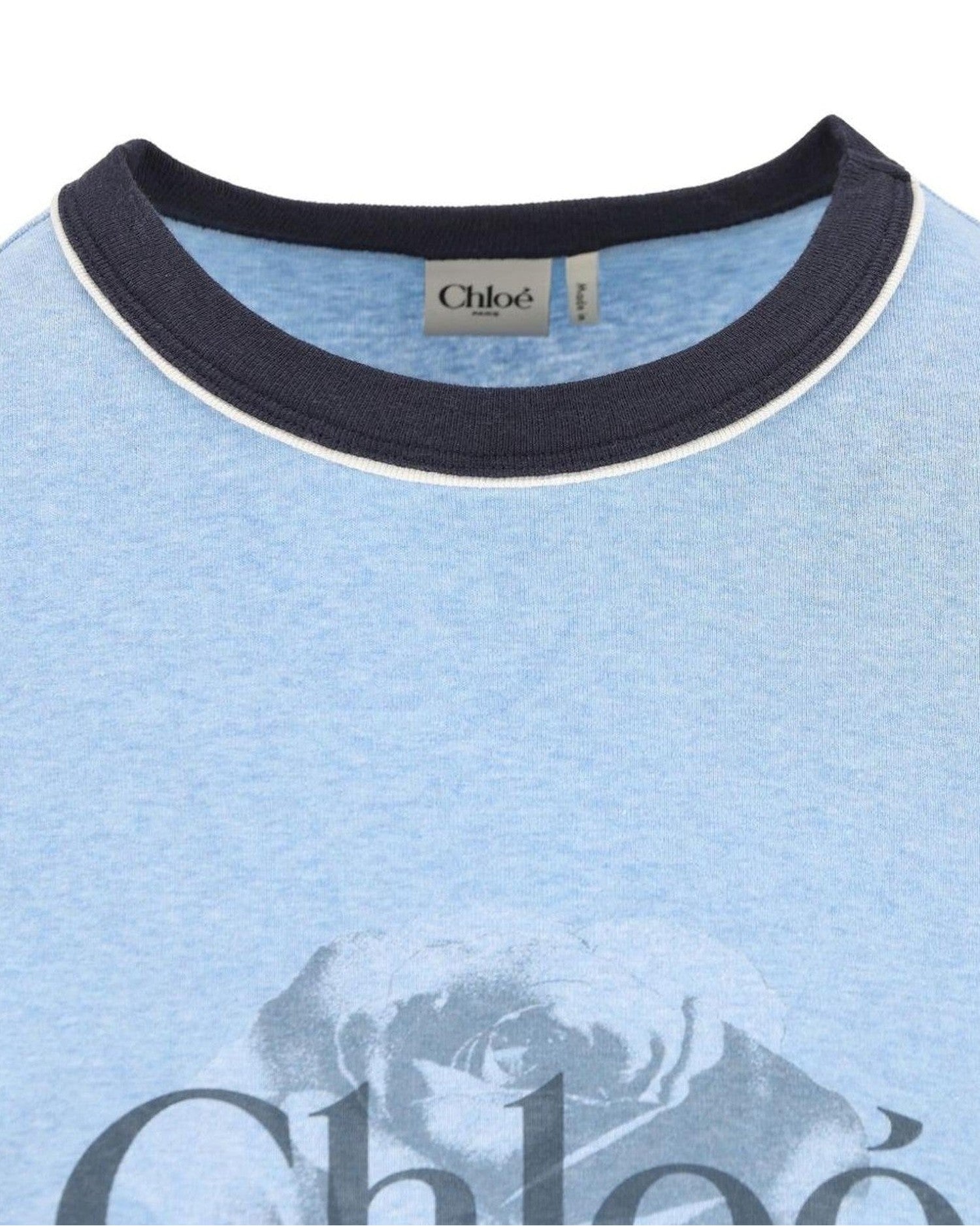 Chloé Chloè T-shirts and Polos Blue Glam Steals