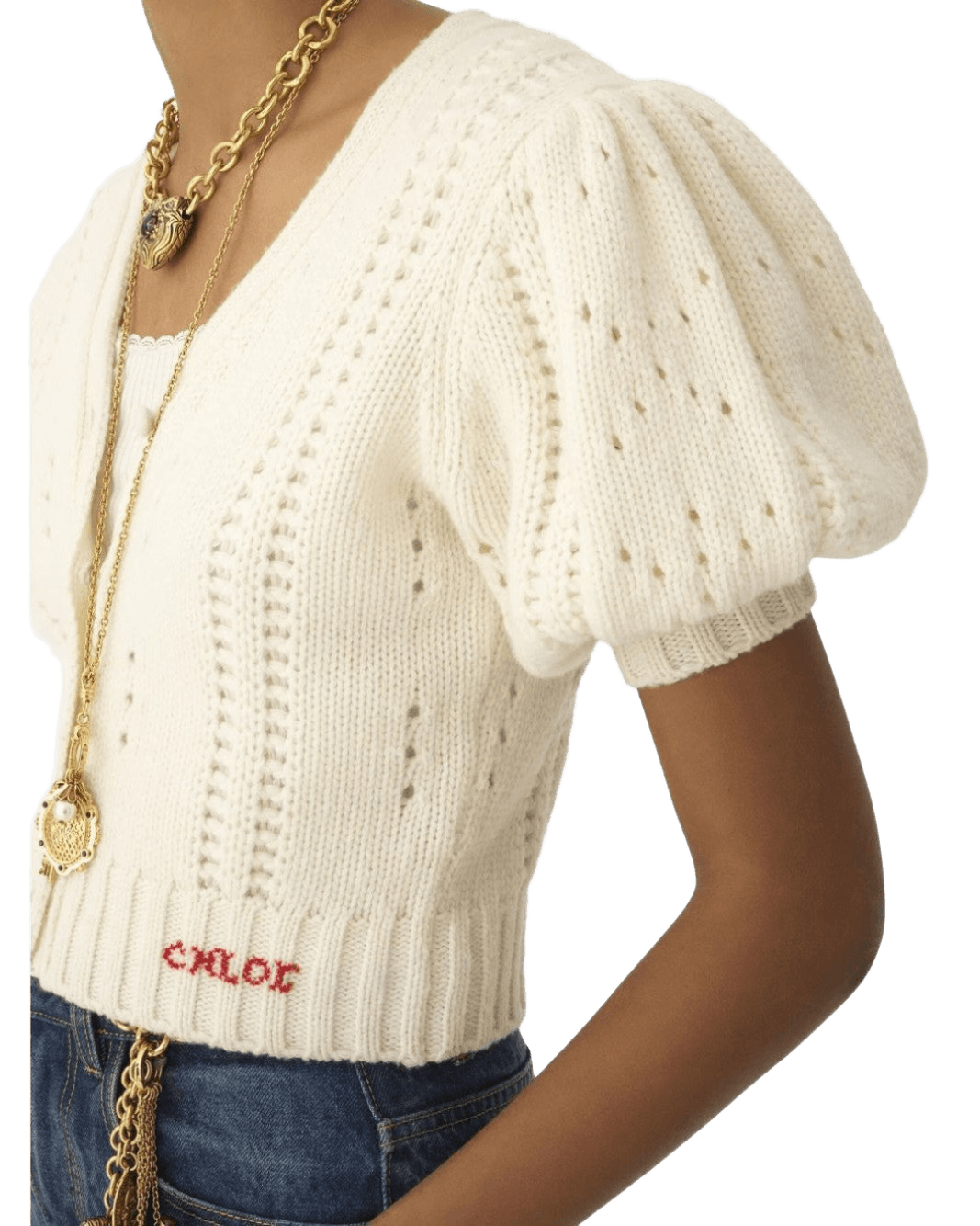 Chloé Chloè White Top Glam Steals