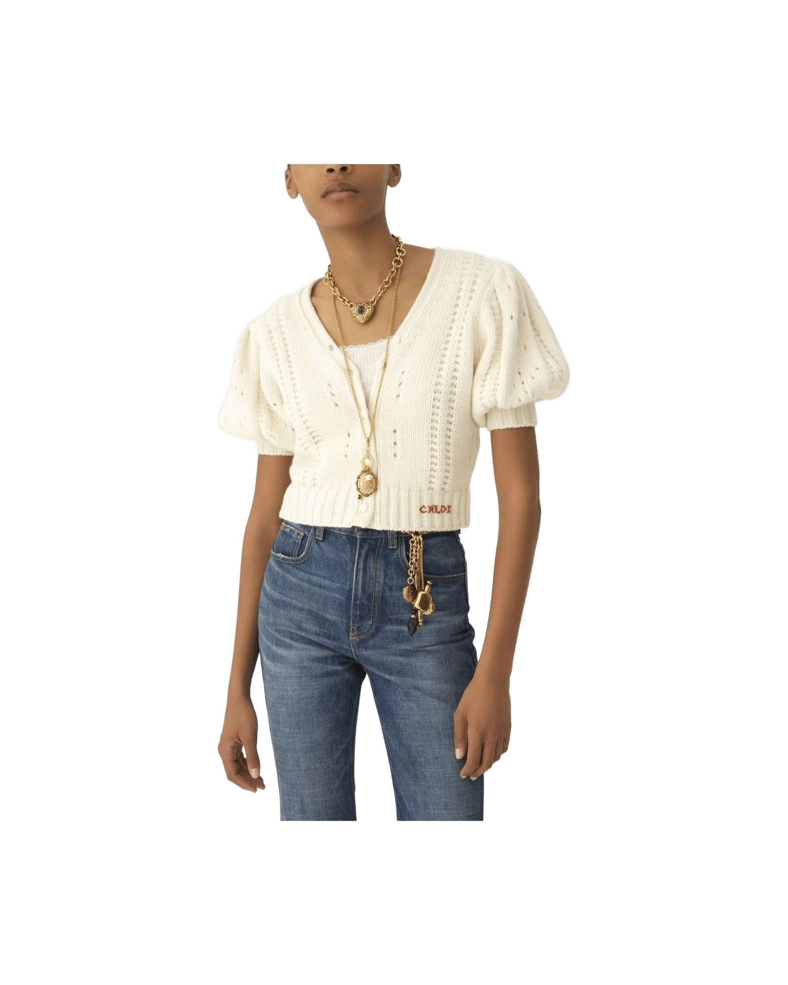 Chloé Chloè White Top Glam Steals