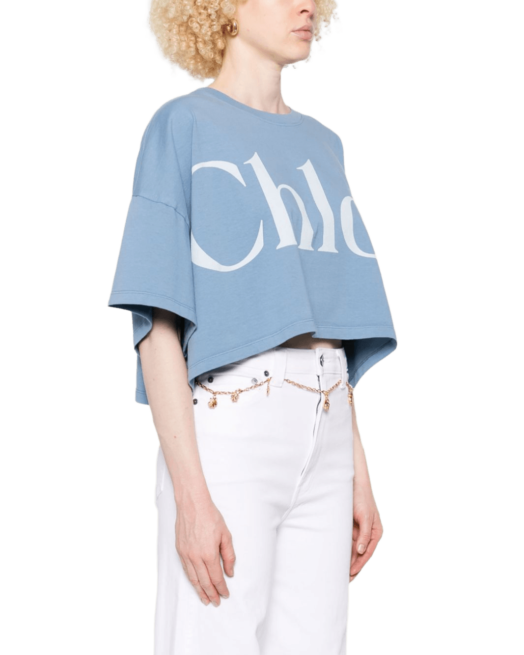 Chloé Clear Blue T-shirt and Polo Glam Steals