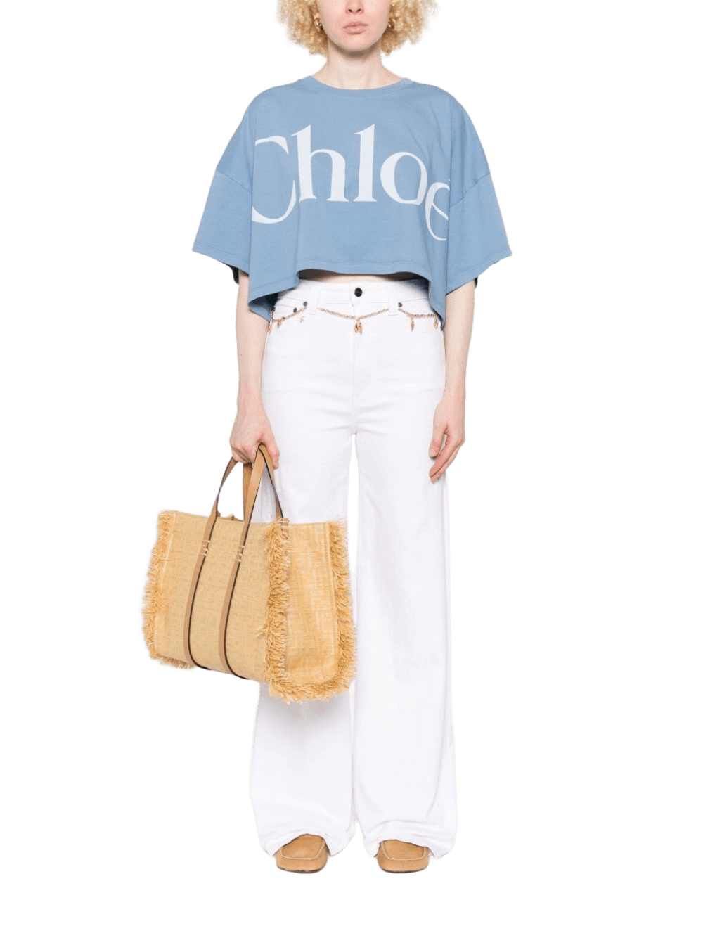 Chloé Clear Blue T-shirt and Polo Glam Steals