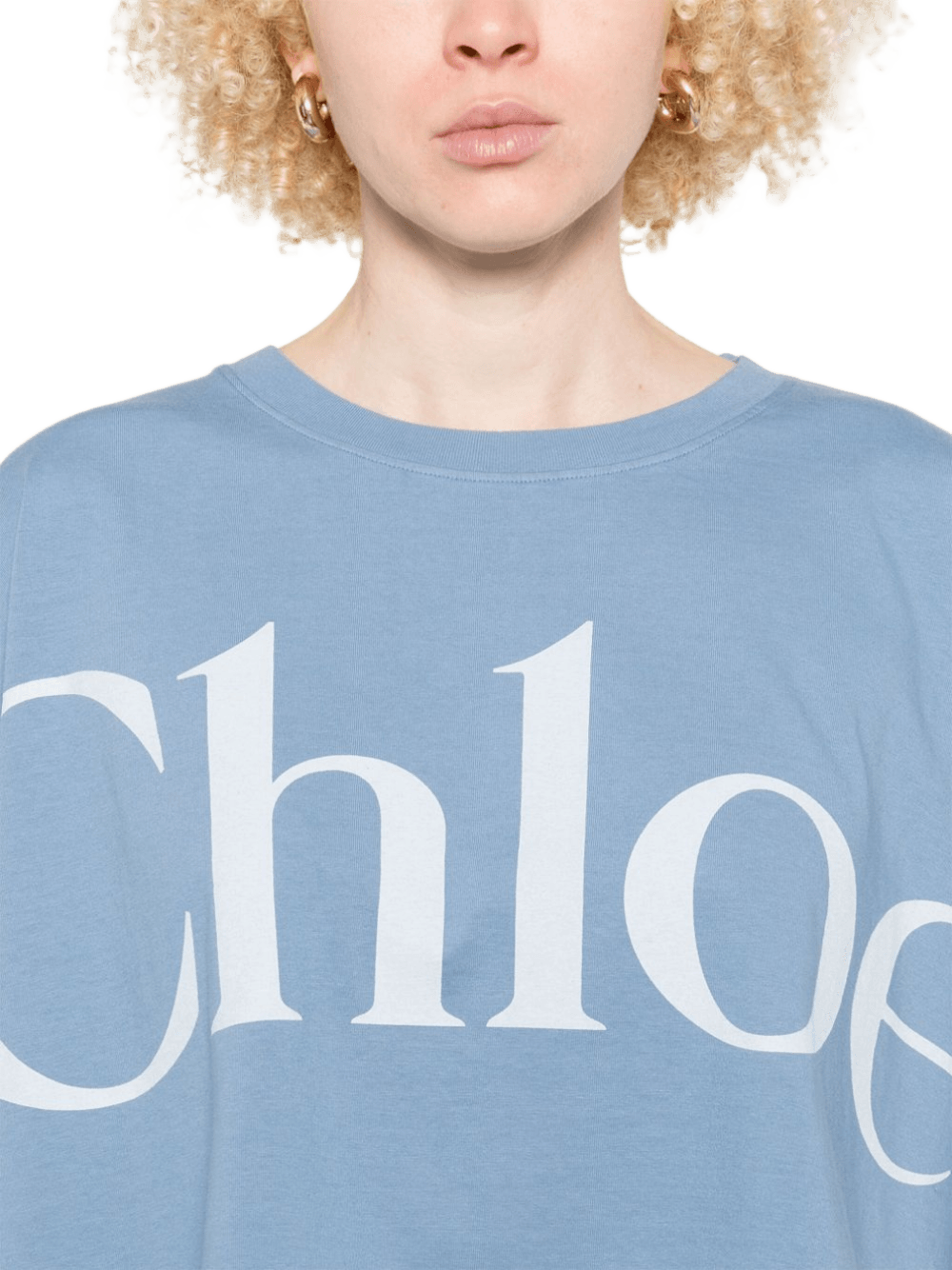 Chloé Clear Blue T-shirt and Polo Glam Steals