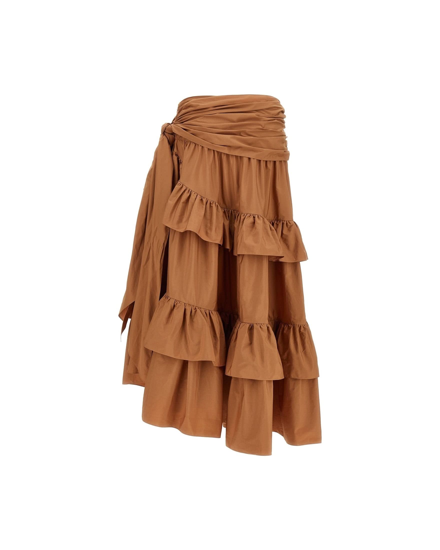 Chloé Flounces Volant Skirt Glam Steals