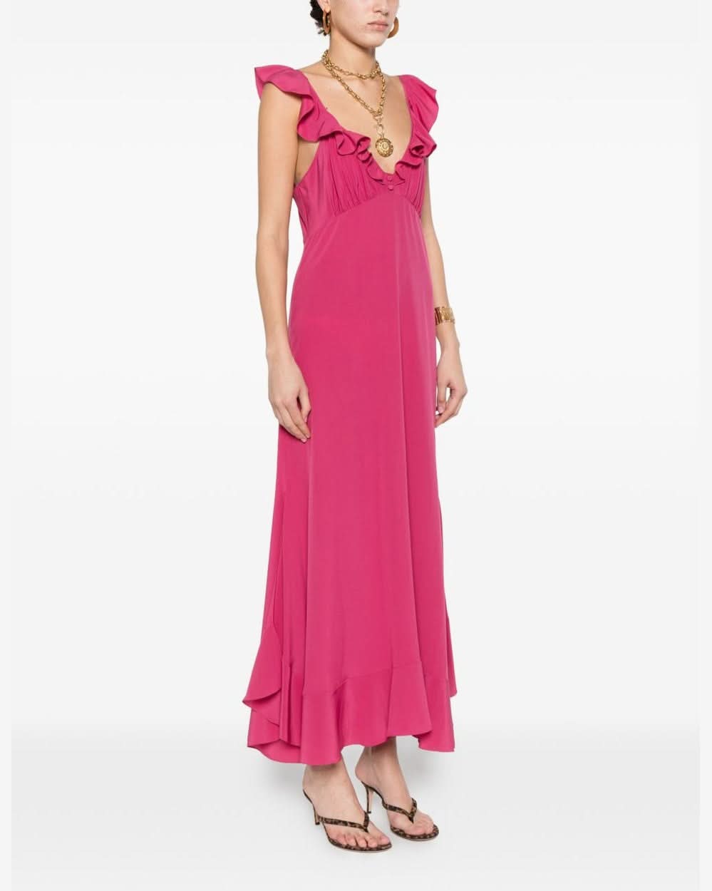 Chloé Fuchsia Dress Glam Steals