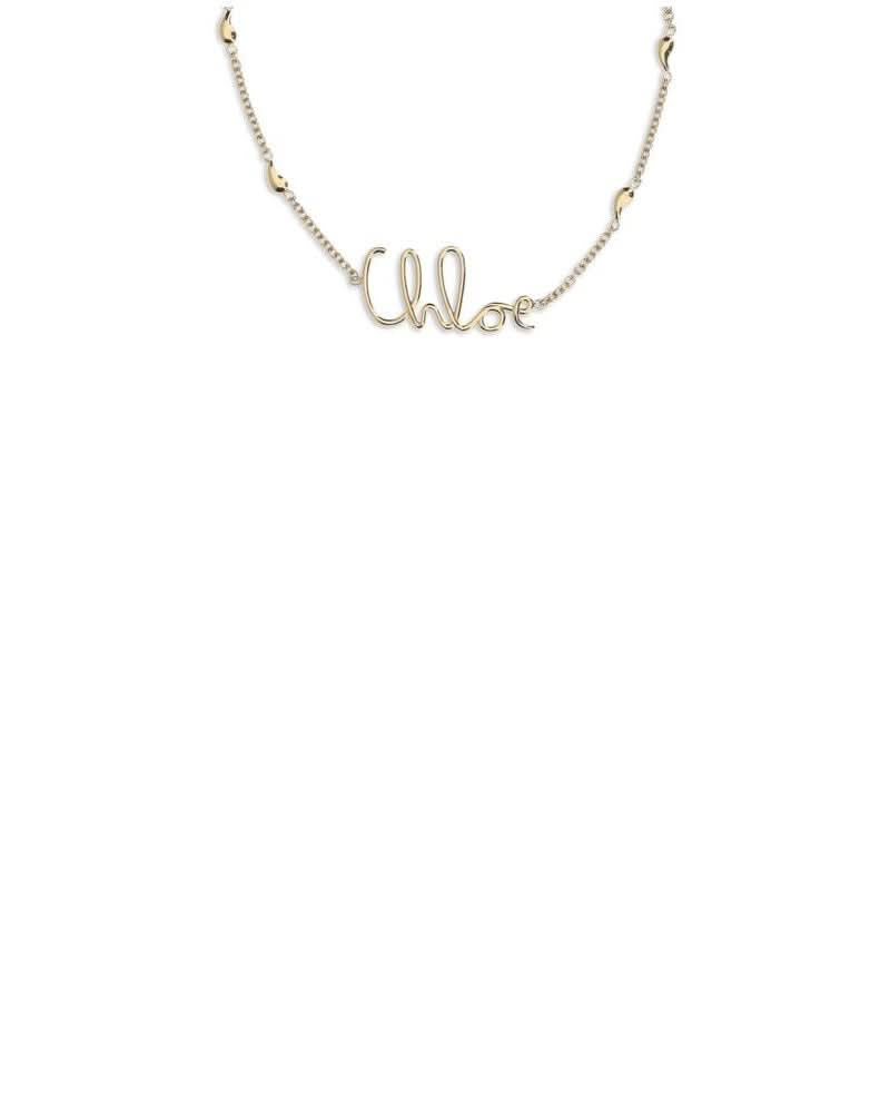 Chloe Gold Brass Necklace Necklaces