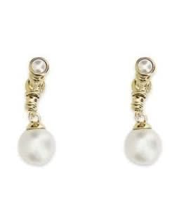 Chloé Gold Metal Earrings Glam Steals