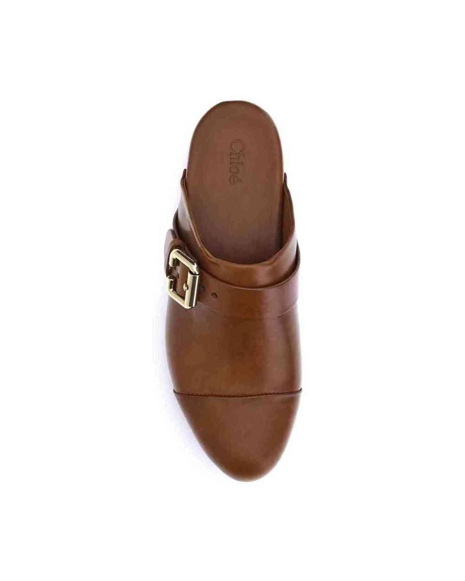 Chloé Jeannette Mules Flats