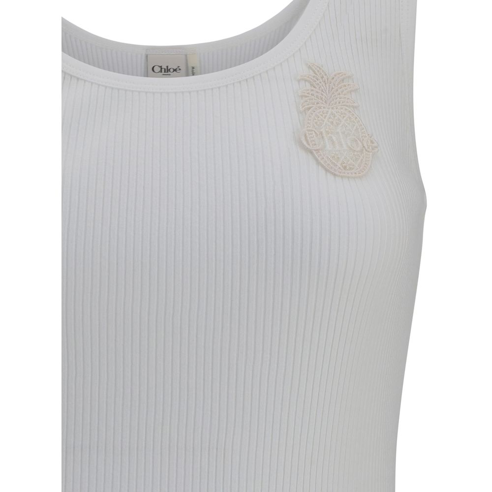 Chloé Jersey Ribbed Top Glam Steals