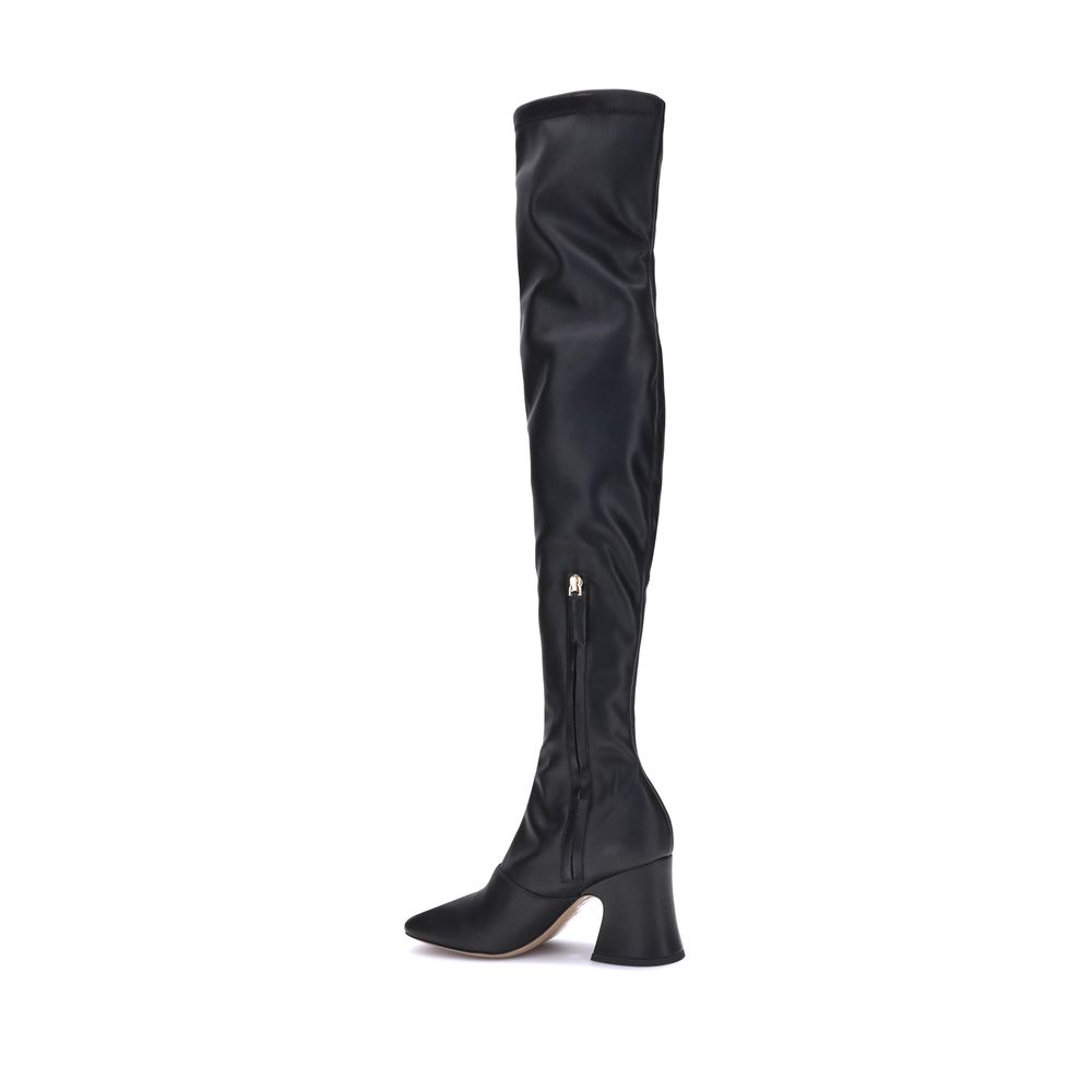 Chloé Leather High Boots Glam Steals
