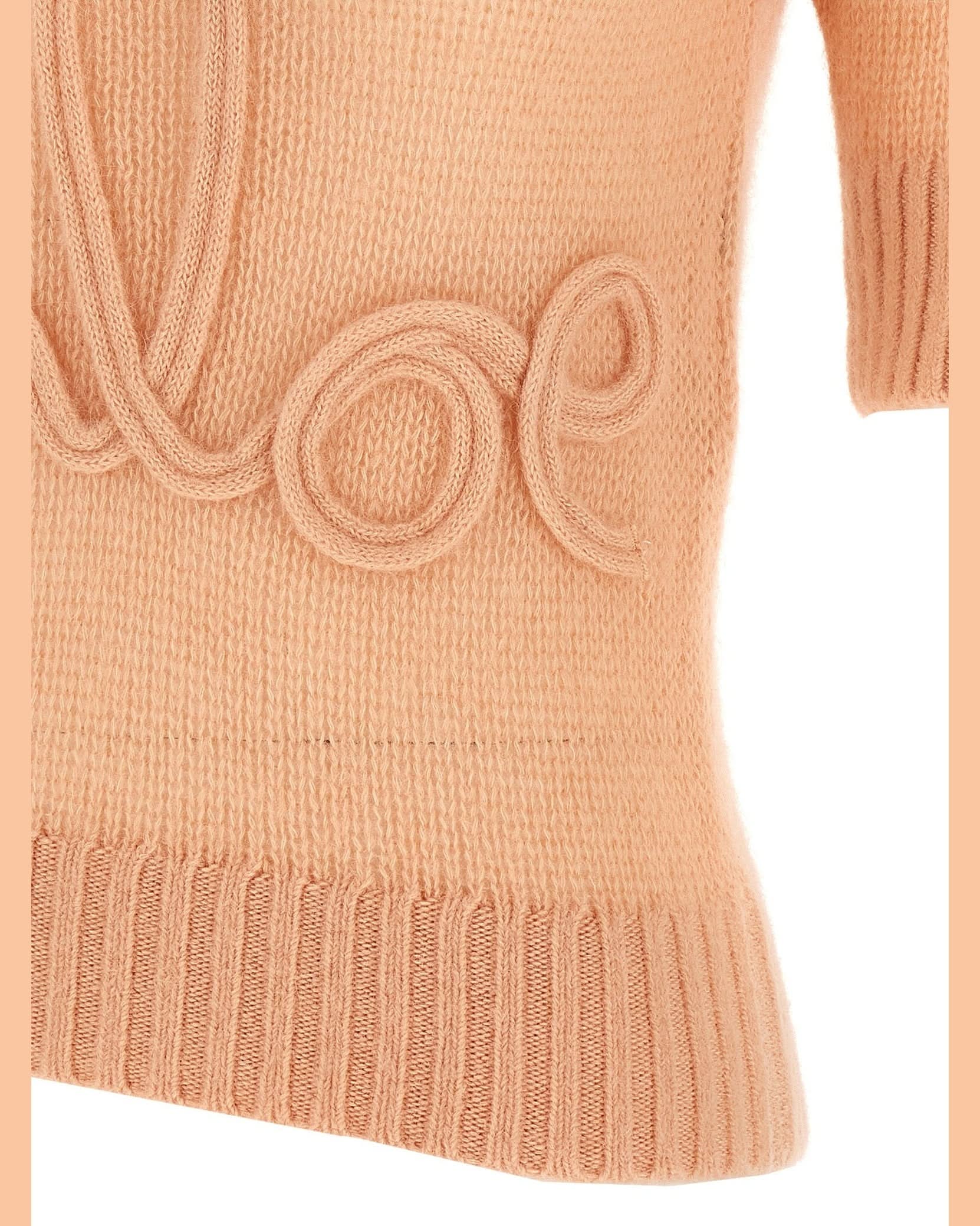 Chloé Logo Embroidery Sweater Glam Steals