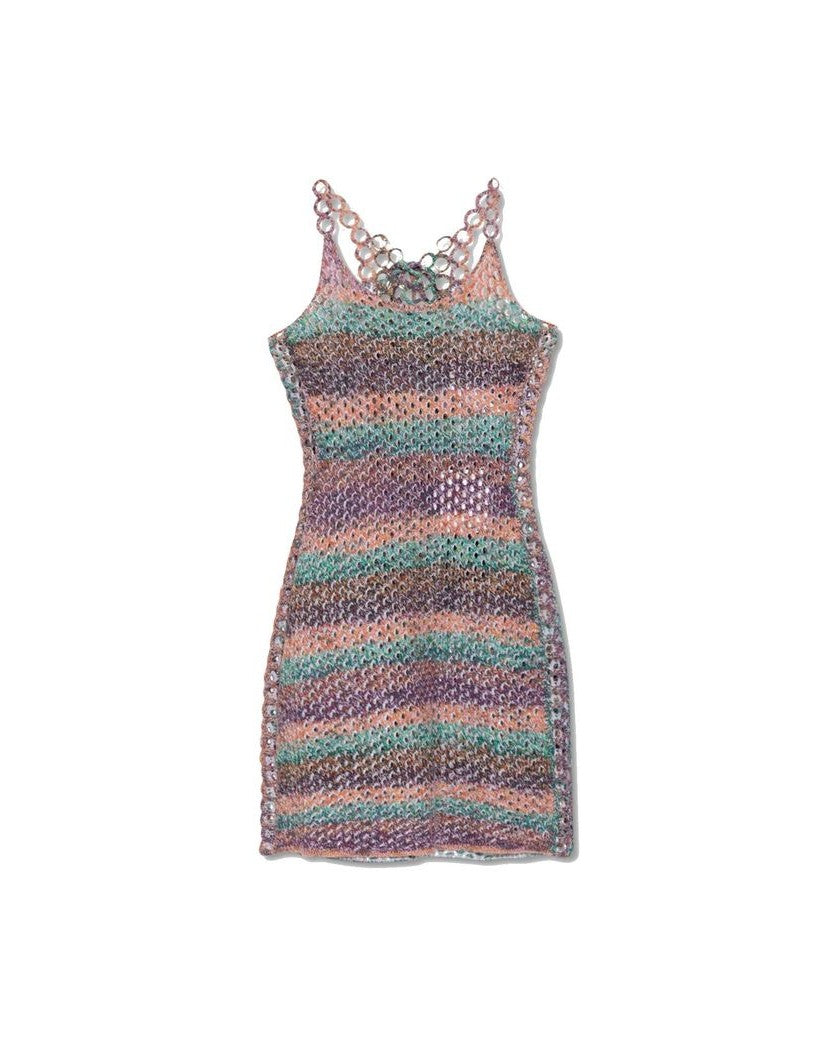 Chloé Multicolor Wool Dress Glam Steals