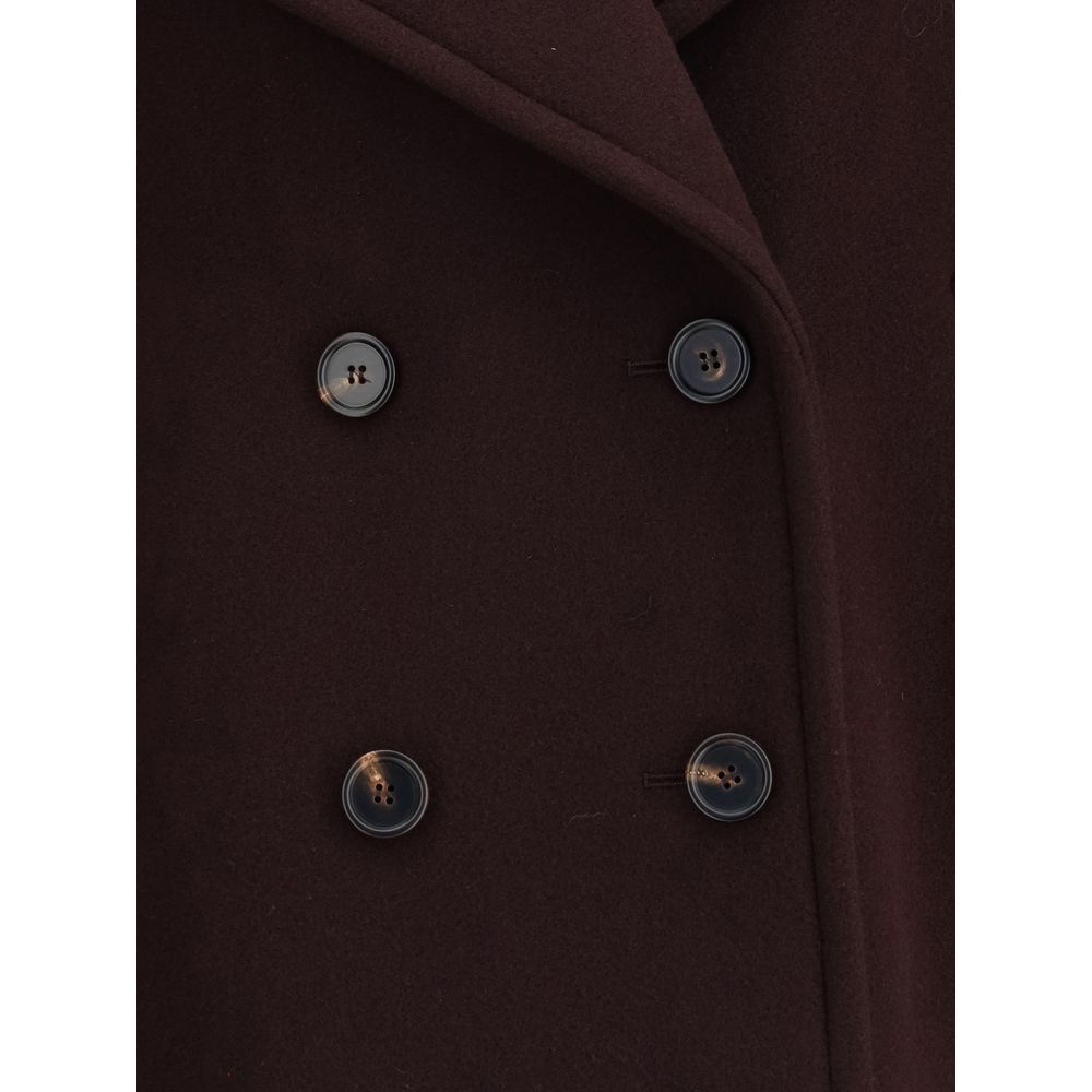 Chloé Oversized Double-Breasted Coat Glam Steals