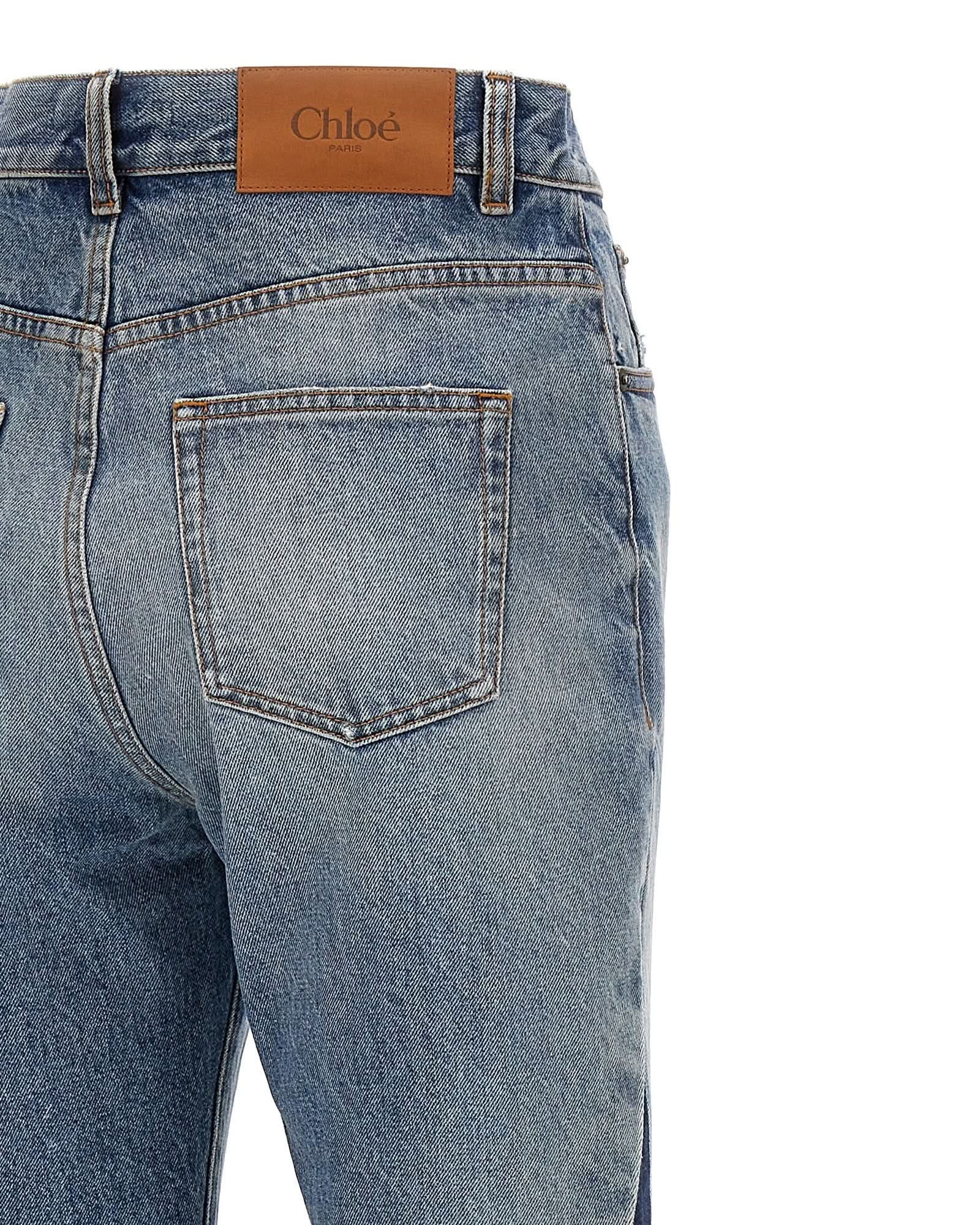 Chloé Patchwork Jeans Glam Steals