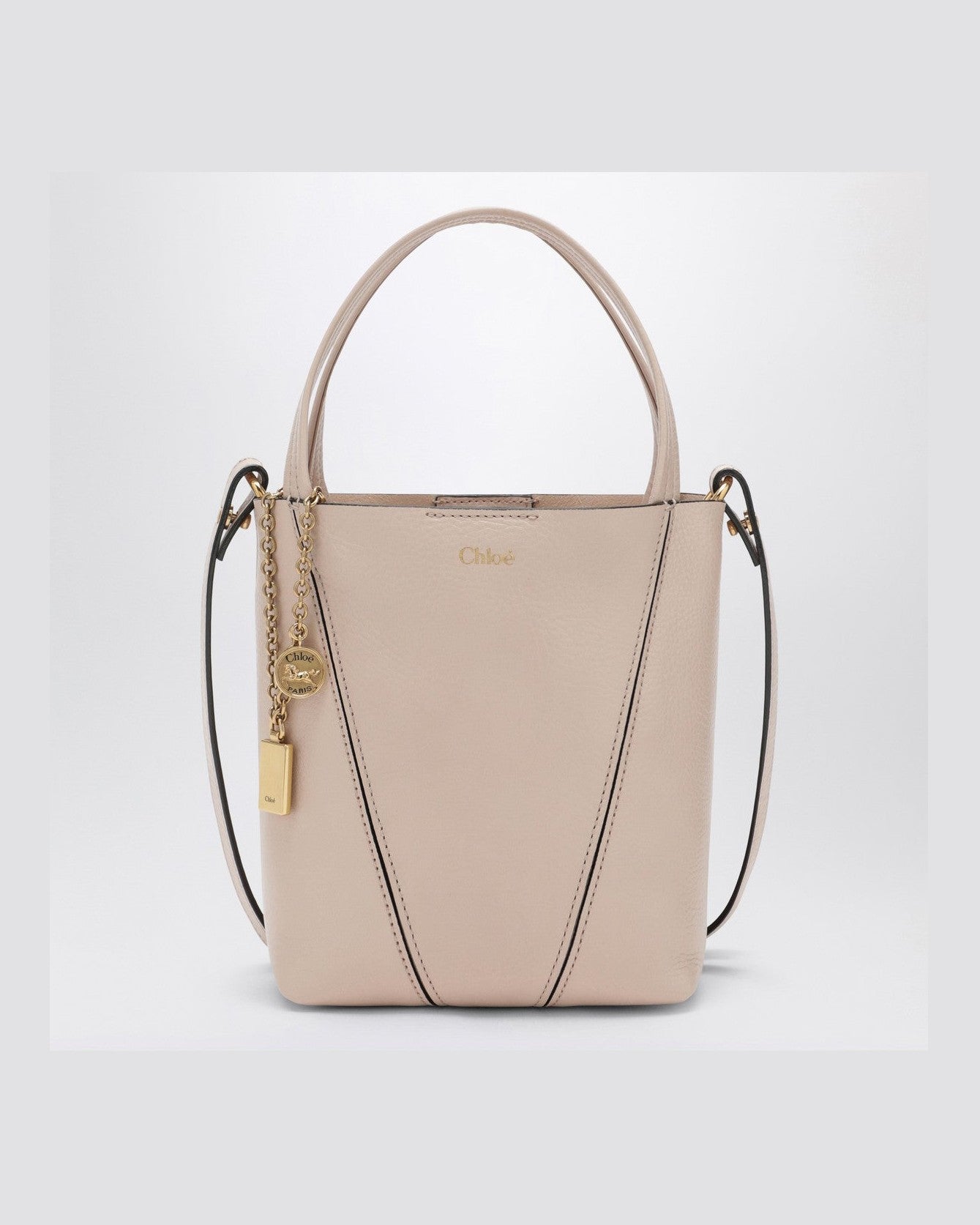Chloé Pink Small Spin Tote Bag Glam Steals
