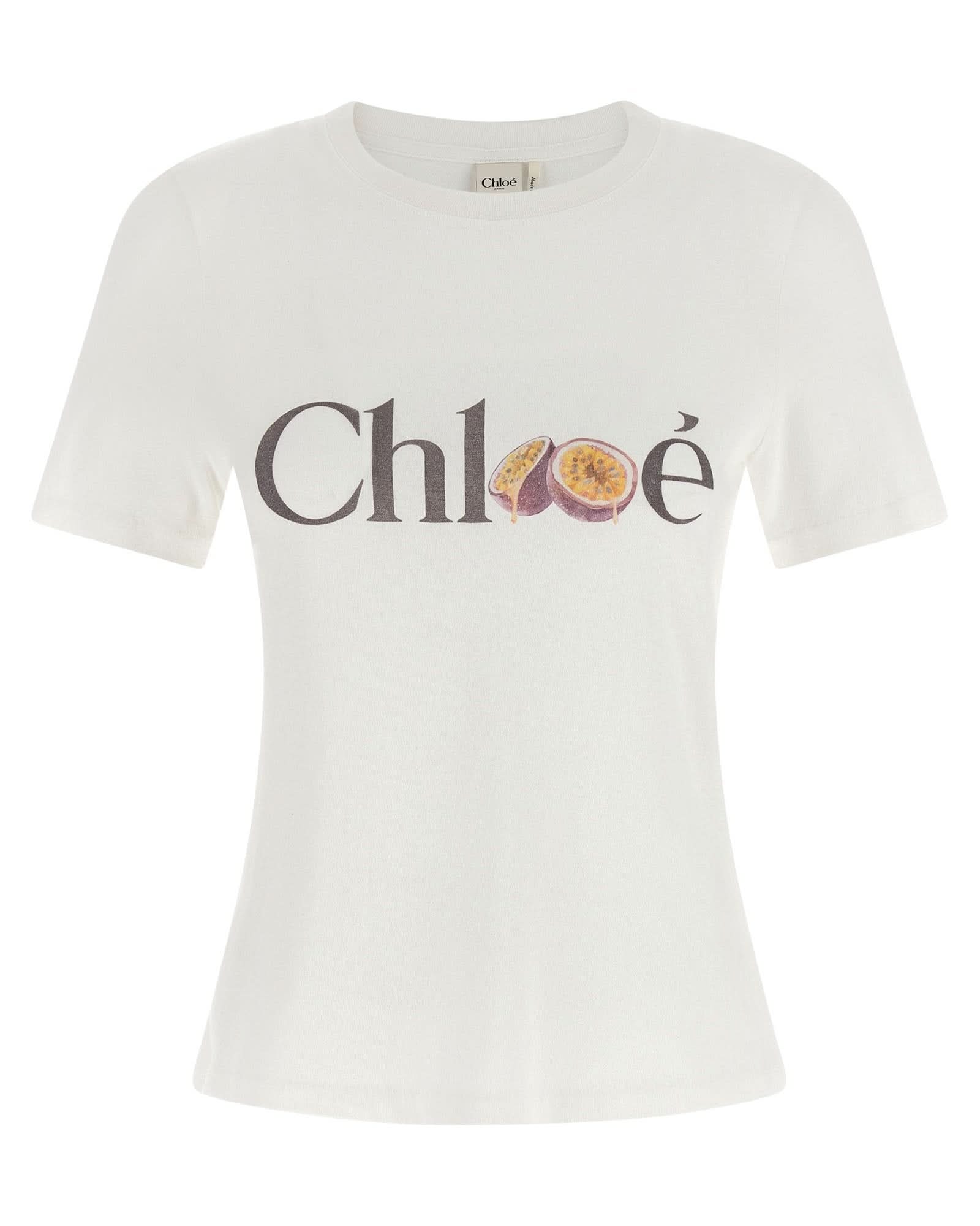 Chloé Printed T-shirt Glam Steals