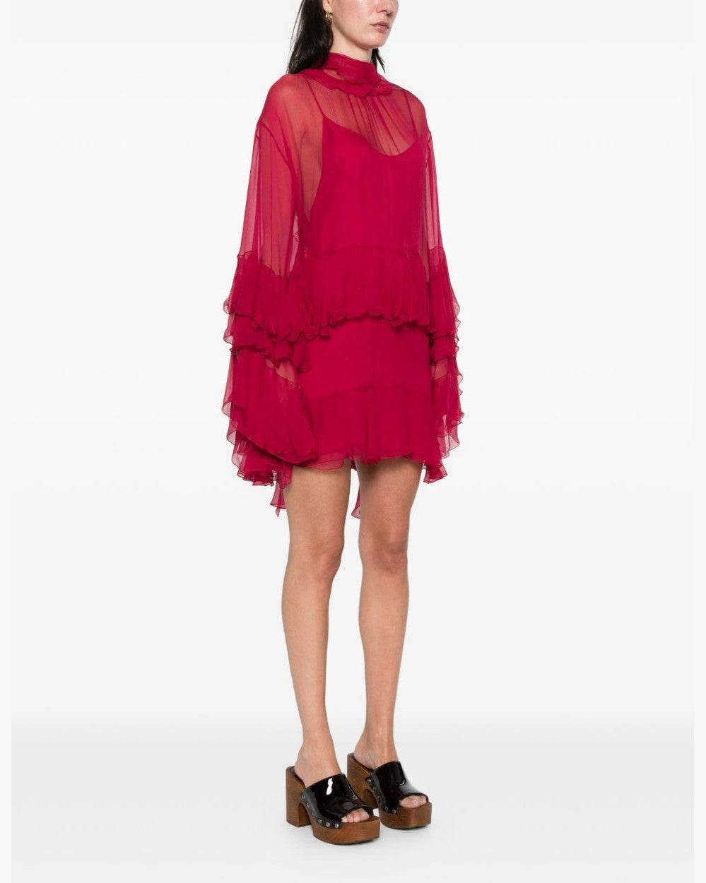 Chloé Red Dress Glam Steals