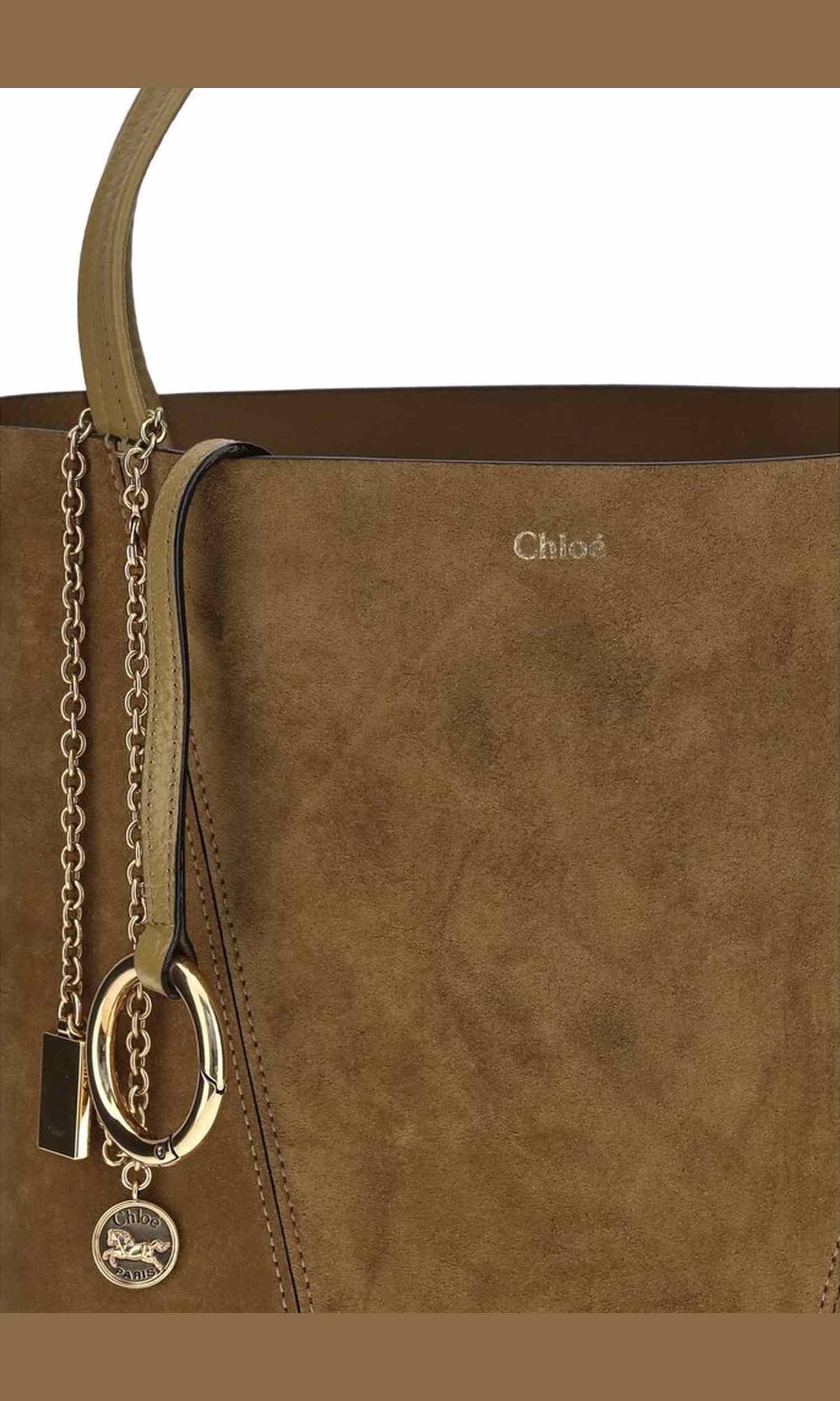 Chloé Suede Spin Tote Bag Glam Steals