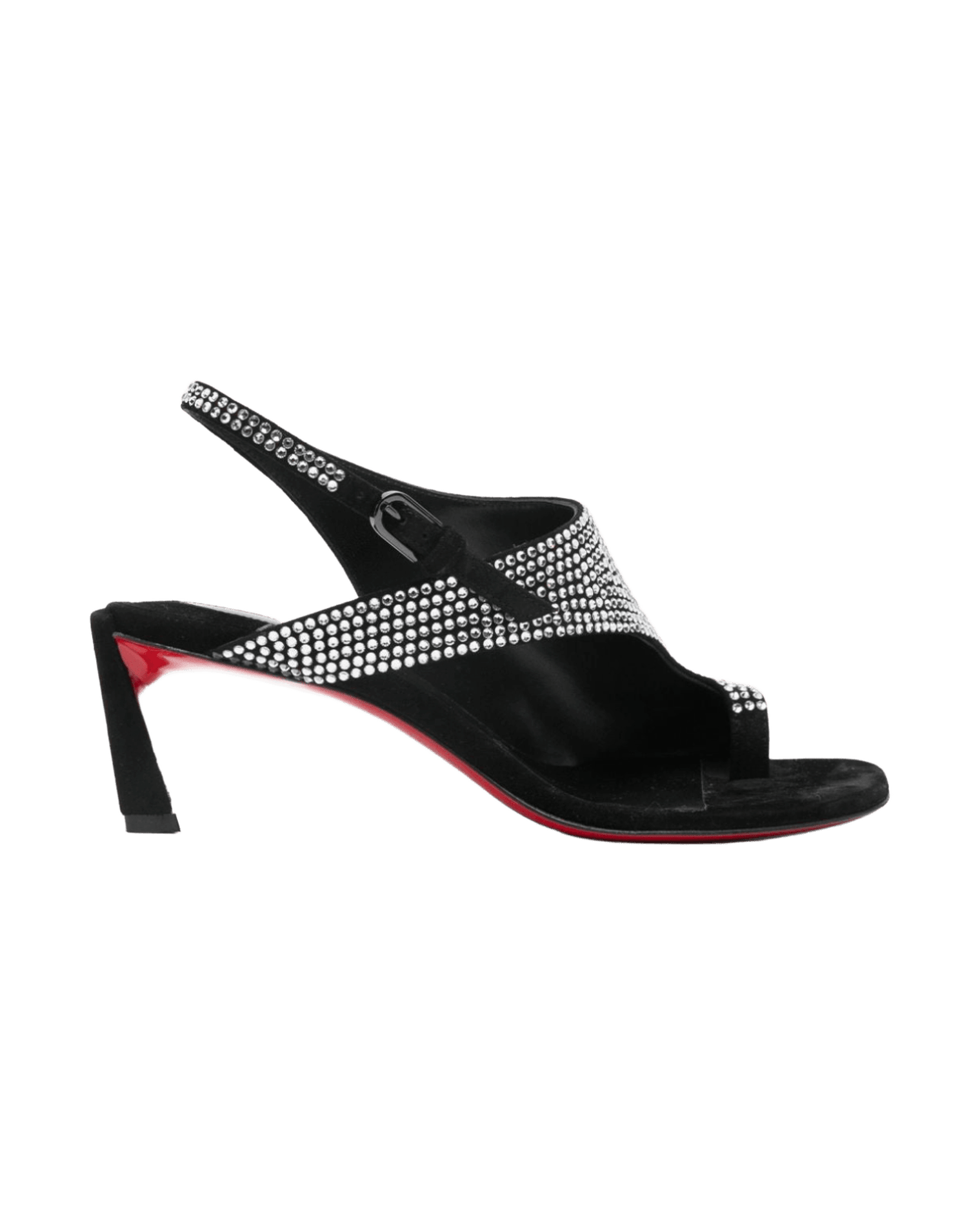 Christian Louboutin Black Sandals Glam Steals