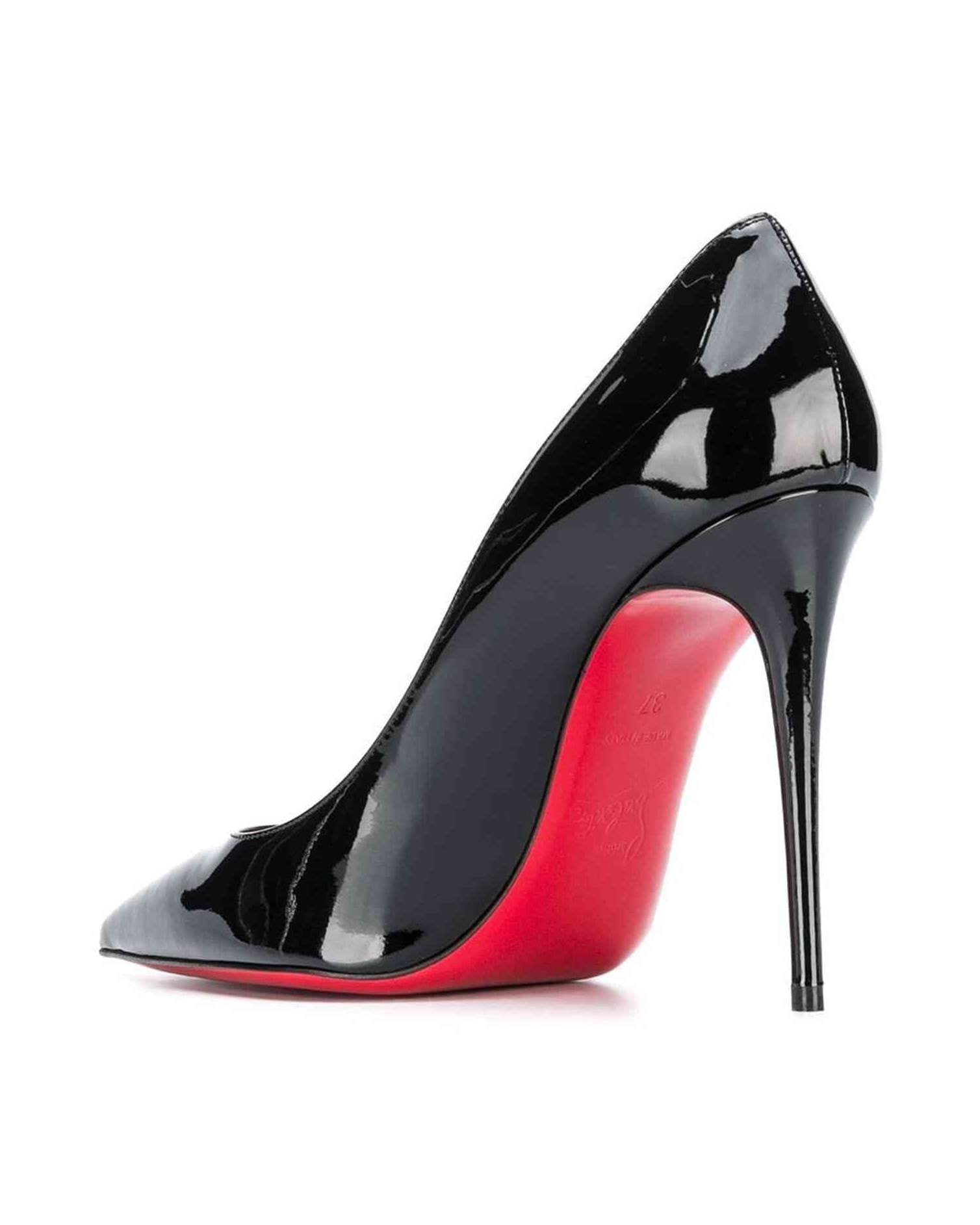 Christian Louboutin Black with Heel Glam Steals