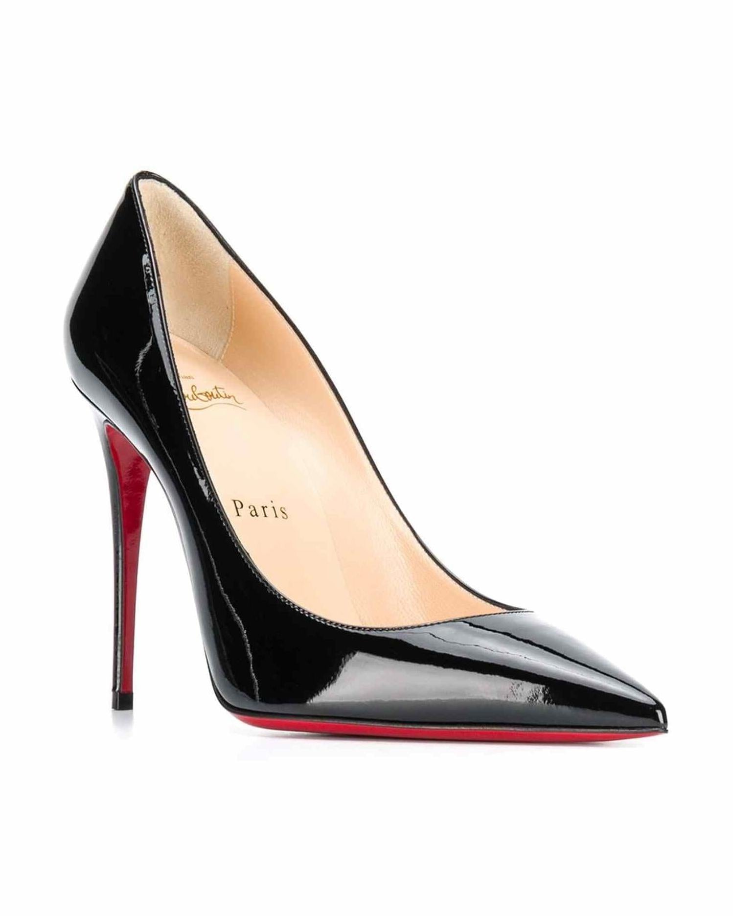 Christian Louboutin Black with Heel Glam Steals