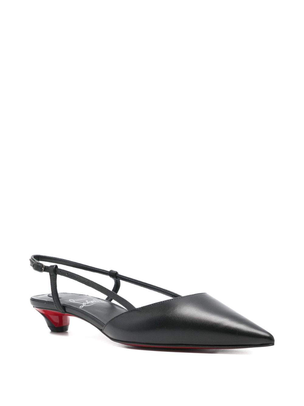 Christian Louboutin Black with Heel Glam Steals