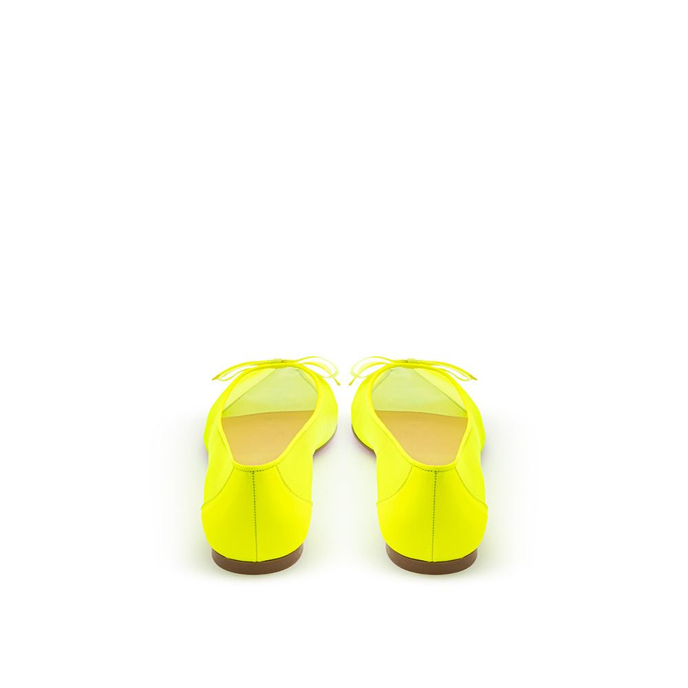 Christian Louboutin Yellow Mesh Sunshine Flat Elegance Glam Steals