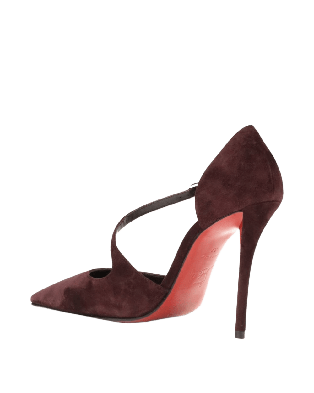 Christian Louboutin with Heel Bordeaux Glam Steals