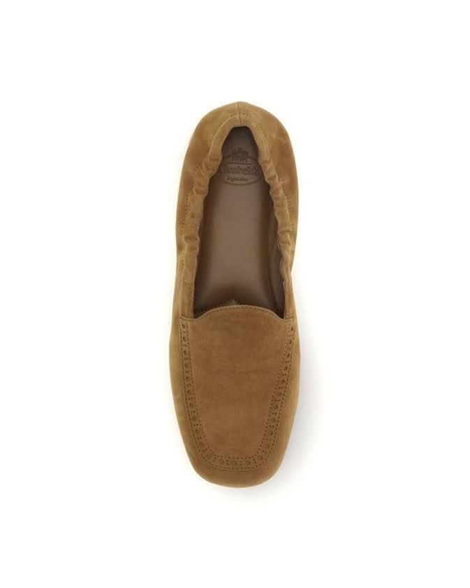 Church'S Brown Calf Leather Bos Taurus Slip On Loafers