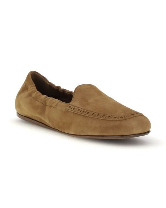 Church'S Brown Calf Leather Bos Taurus Slip On Loafers