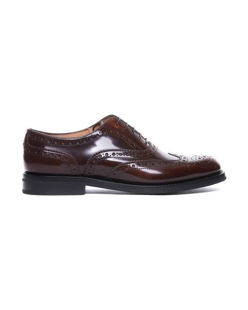Churchs Brown Calfskin Oxfords Derbies