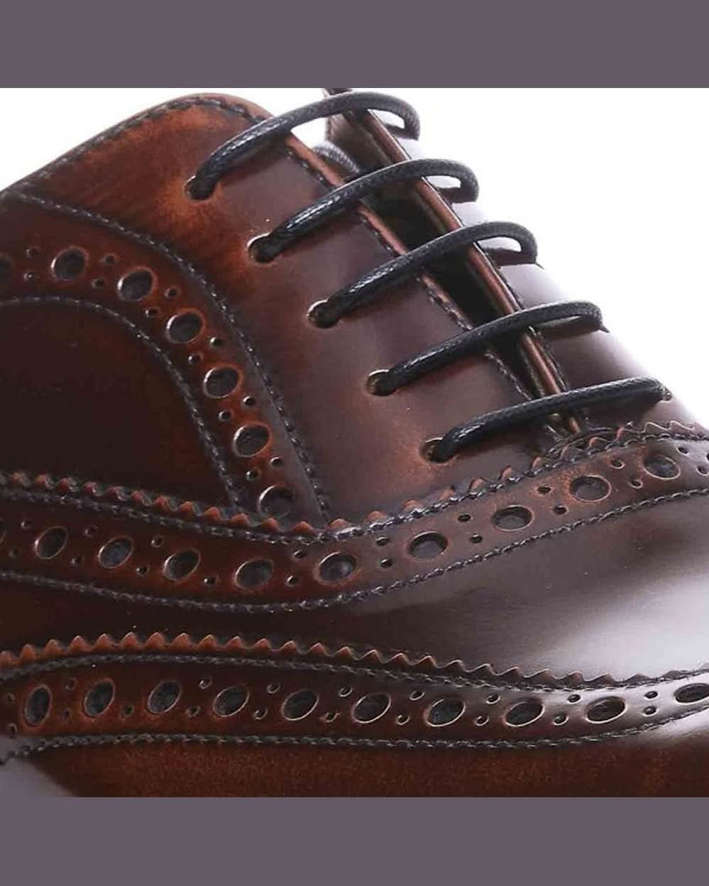 Churchs Brown Calfskin Oxfords Derbies