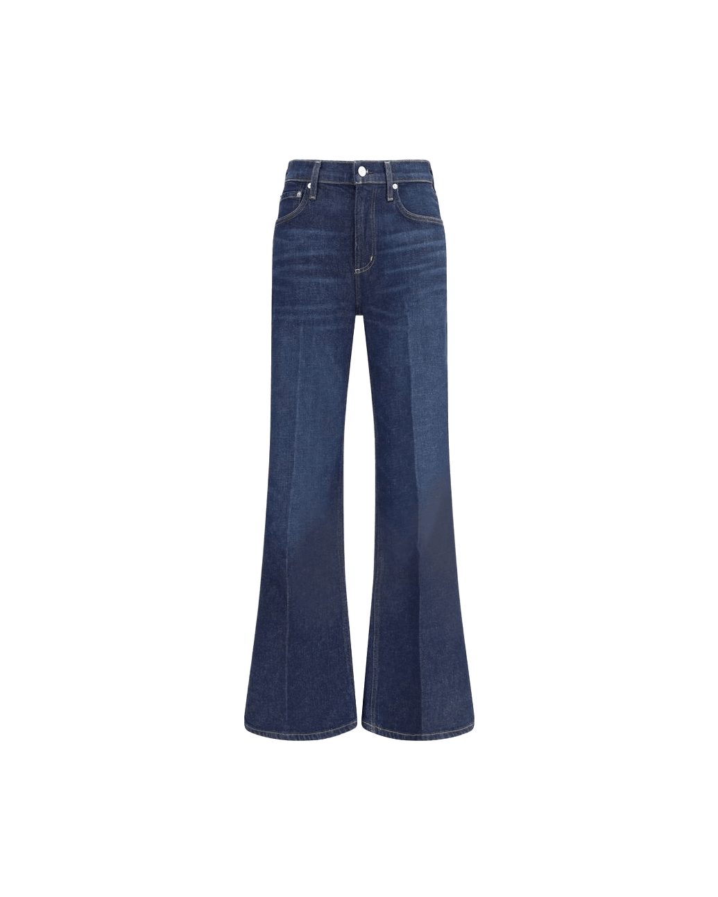 Citizens Of Humanity Blue Cotton Flared Jeans Glam Steals