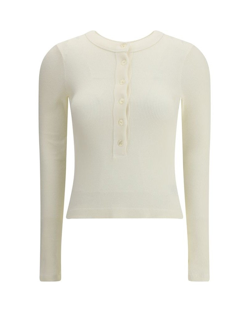Citizens Of Humanity Varra Henley Long Sleeve Top Glam Steals