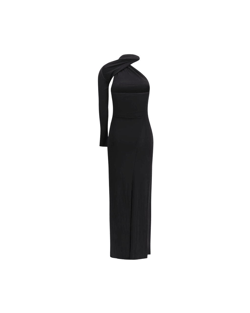 Courrèges Black Viscose Cocktail Dress Glam Steals