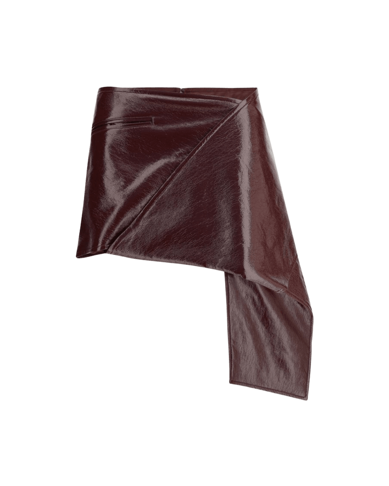 CourrèGes Vinyl Mini-Skirt Glam Steals