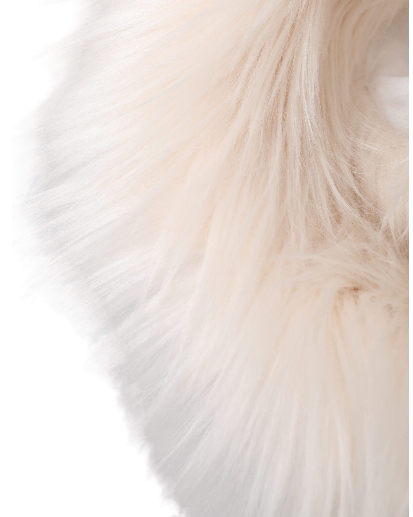 Dolce & Gabbana Acrylic Fur Womens Bucket White Hat Glam Steals