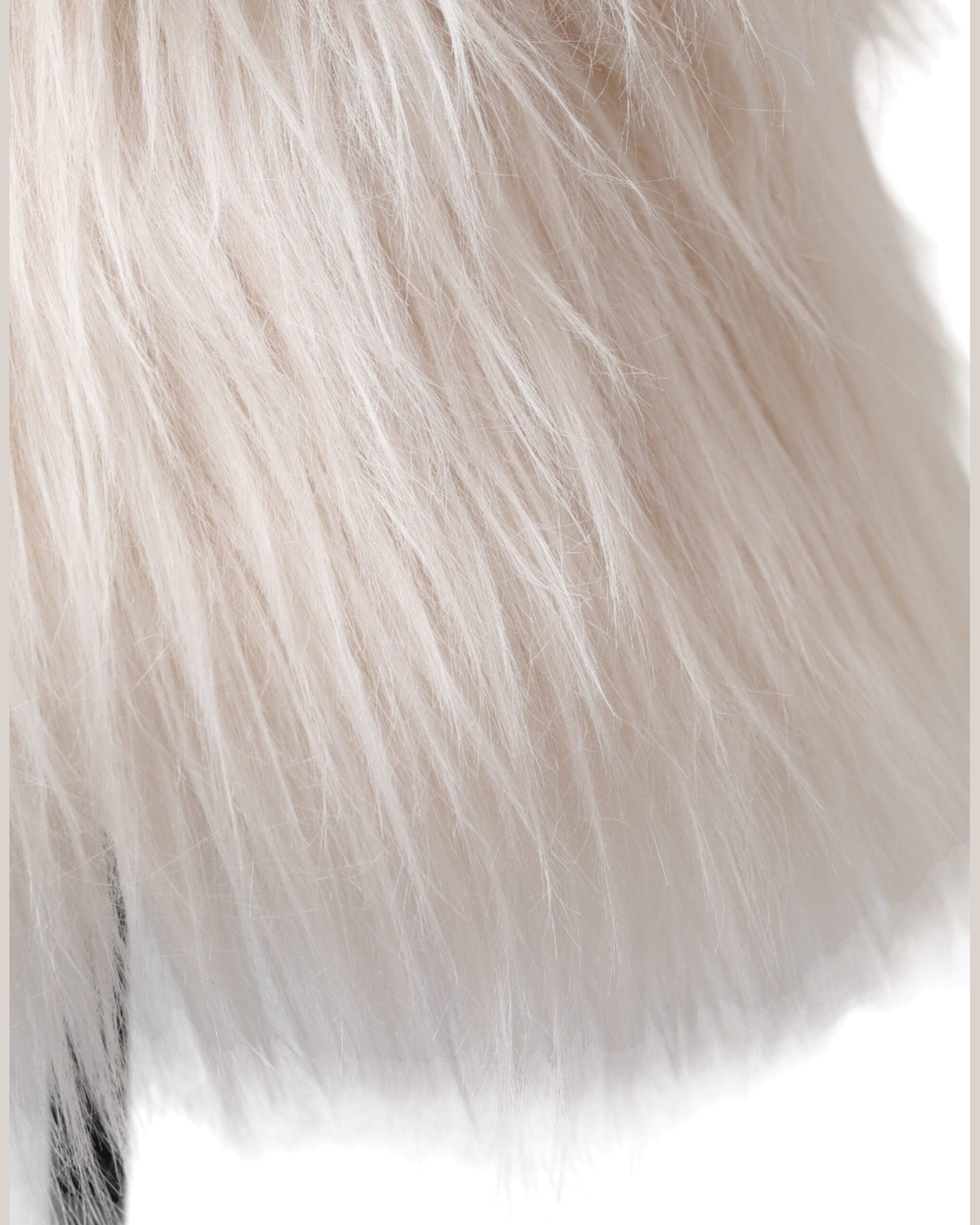 Dolce & Gabbana Acrylic Fur Womens Bucket White Hat Glam Steals