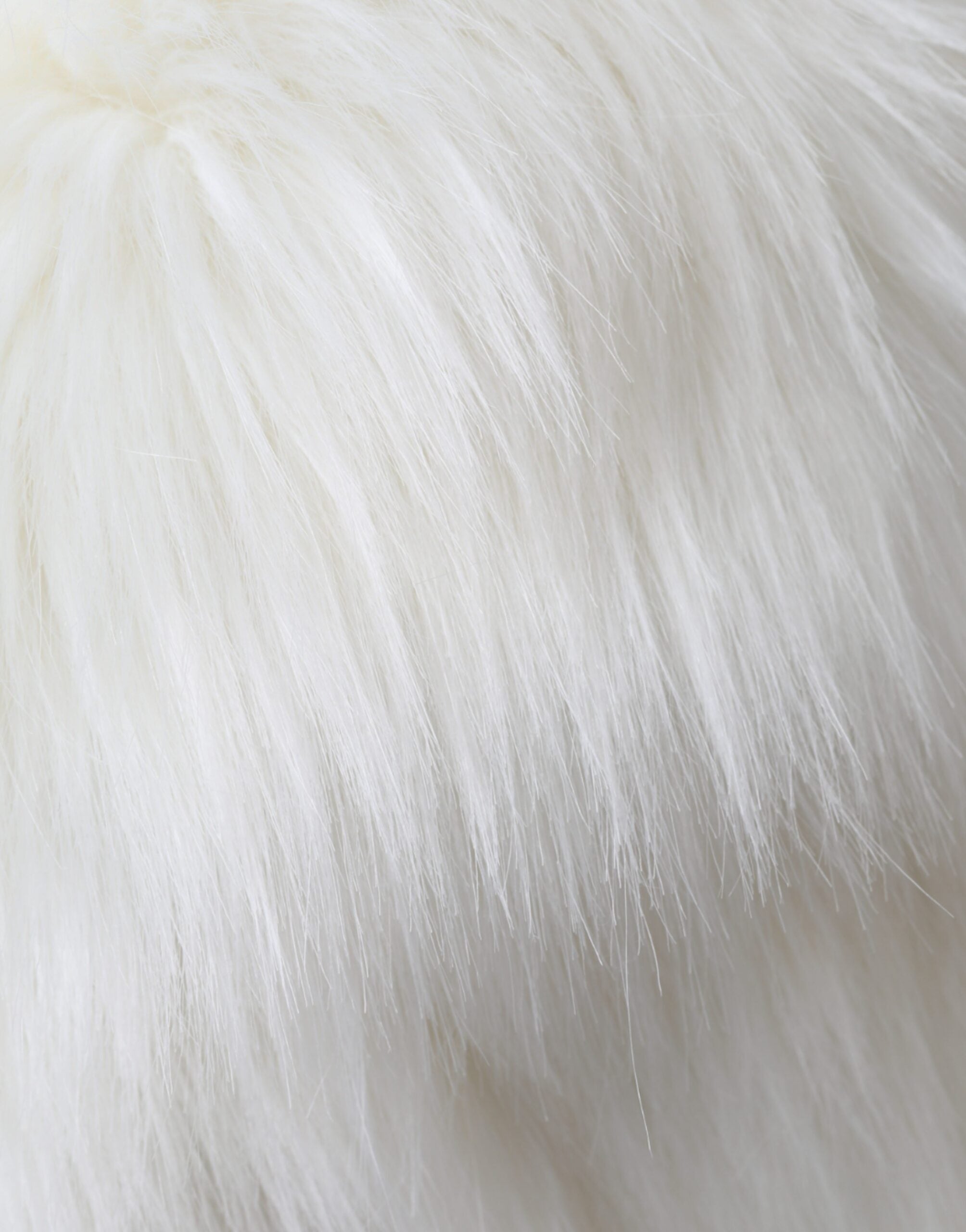 Dolce & Gabbana Acrylic Fur Womens Bucket White Hat Glam Steals