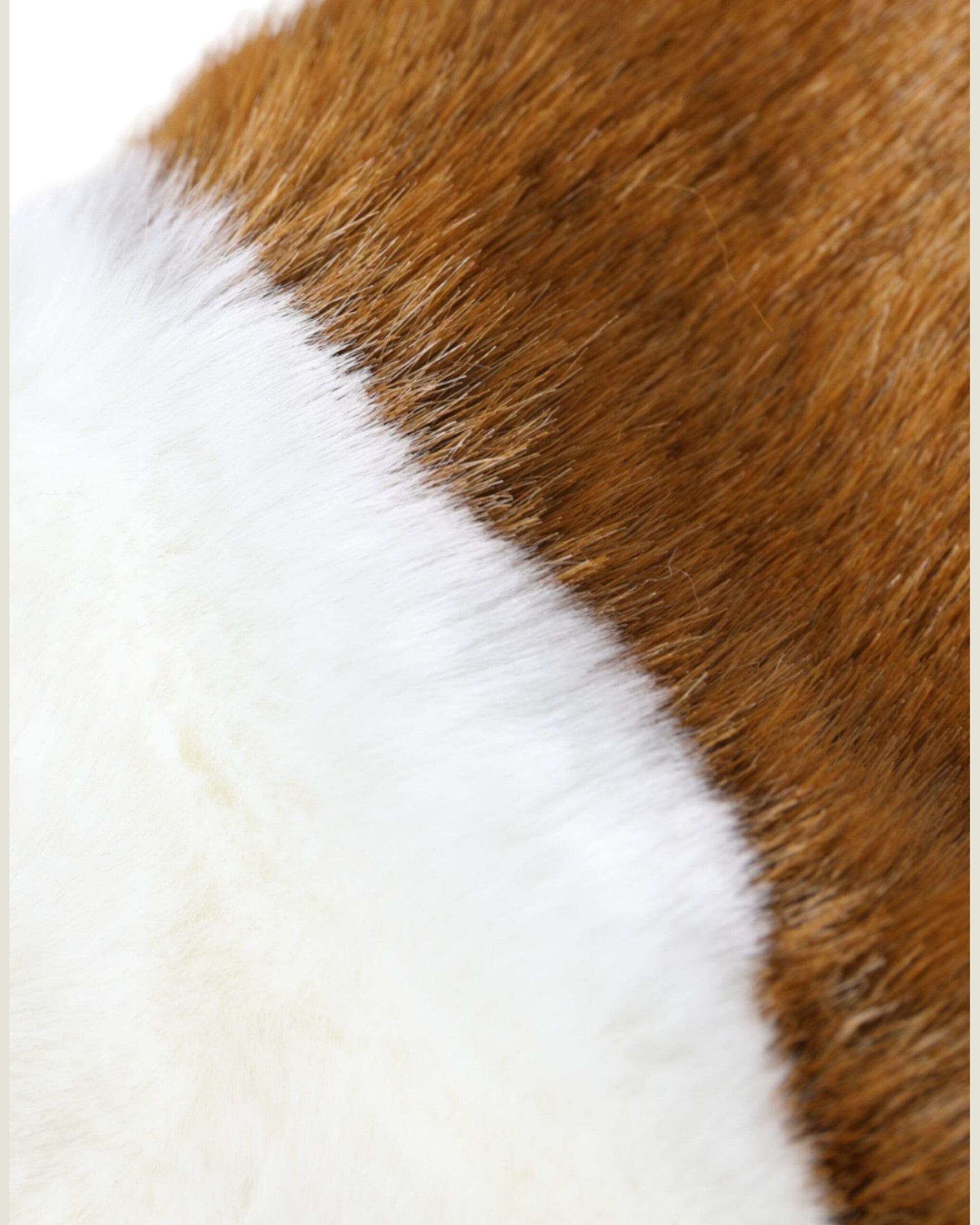 Dolce & Gabbana Acrylic Knitted Fur Mitten Brown White Gloves Glam Steals