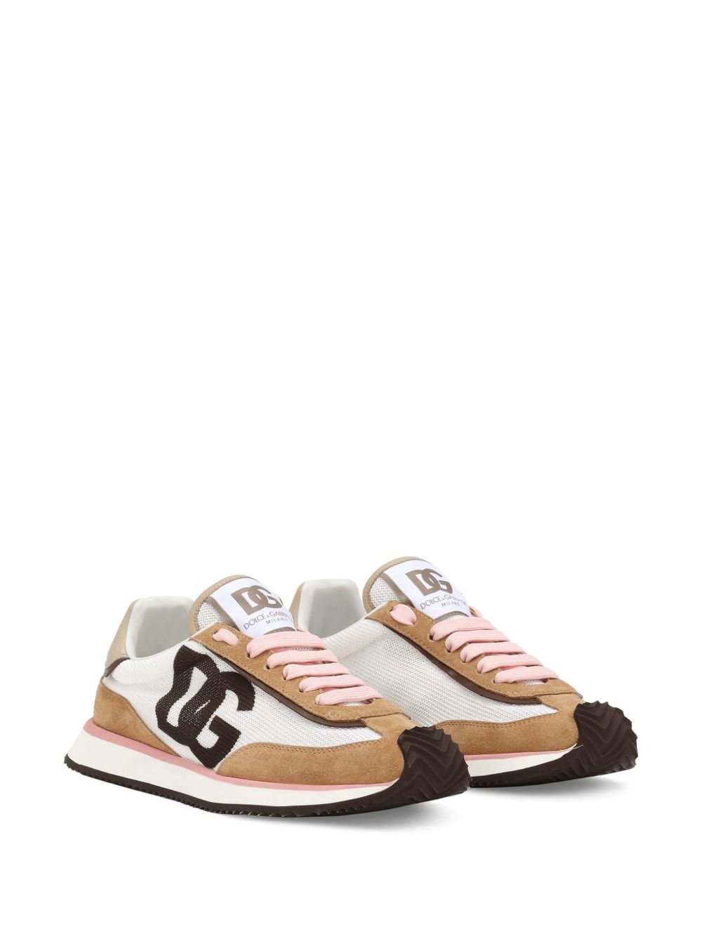 Dolce & Gabbana Beige Sneakers Glam Steals