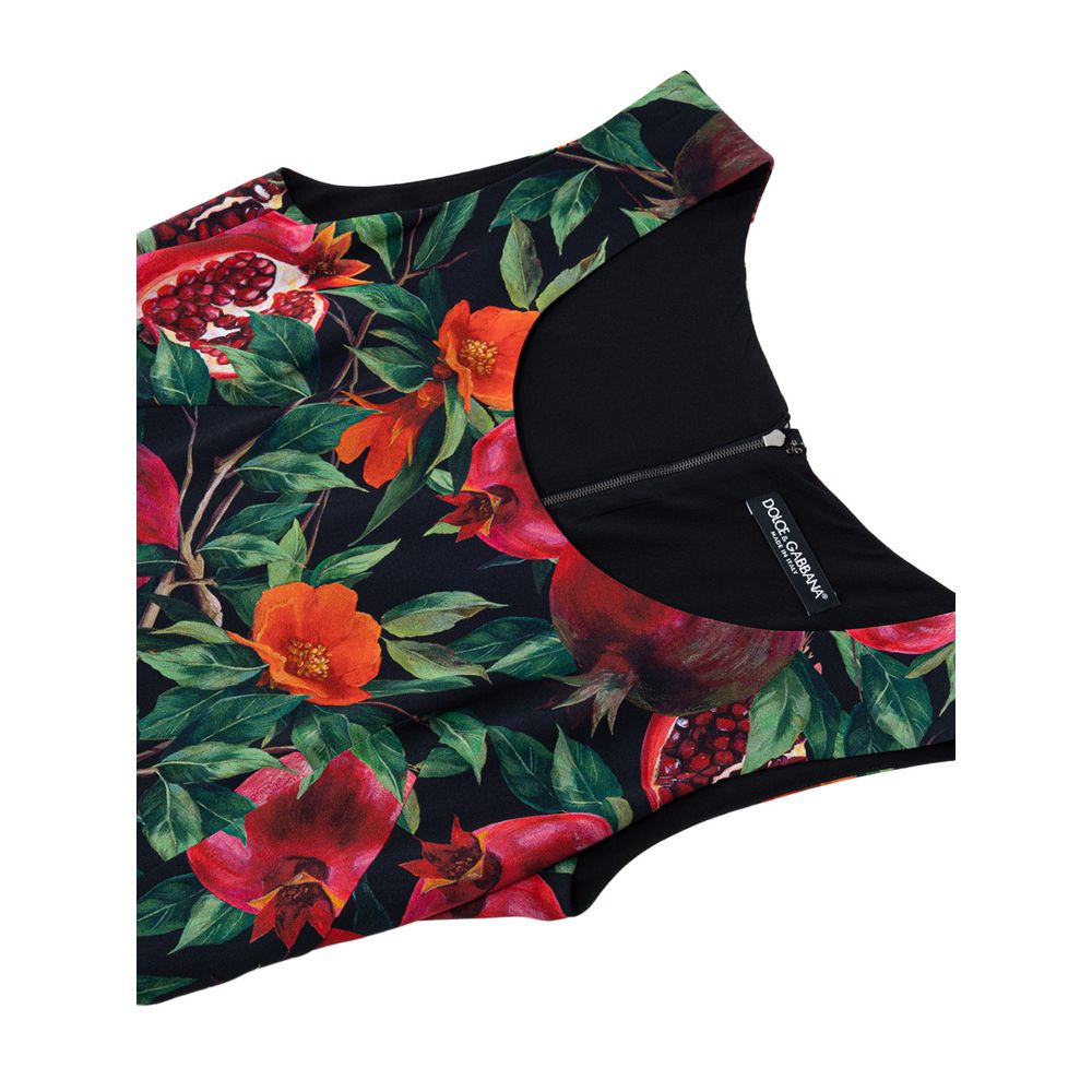 Dolce & Gabbana Bicolor Viscose Long Glam Steals